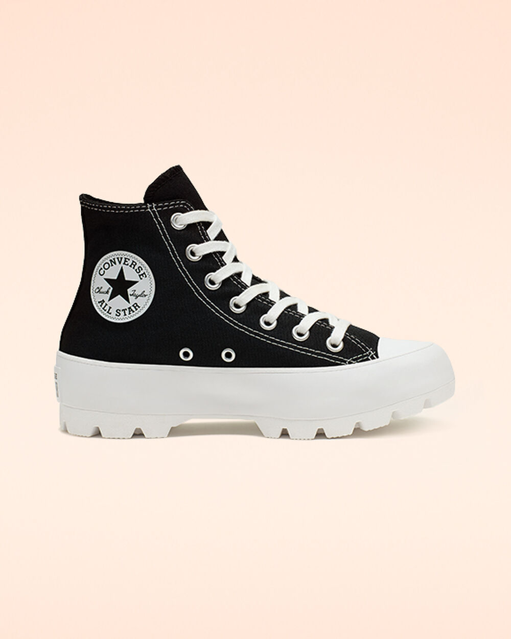 Botas de Invierno Converse Chuck Taylor All Star Lugged Mujer Negras Blancas Negras | Argentina-047167