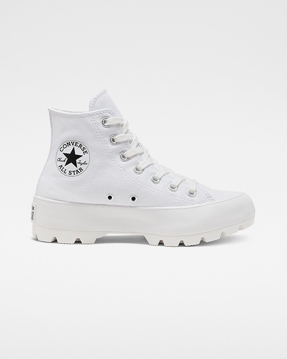 Botas de Invierno Converse Chuck Taylor All Star Lugged Mujer Blancas Negras Blancas | Argentina-634717