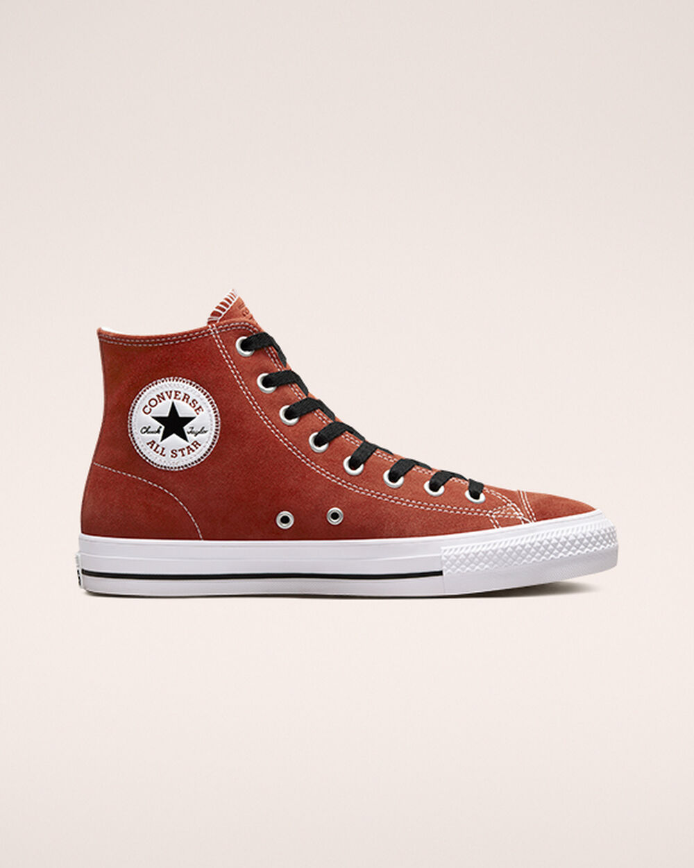 Zapatillas Converse CONS Chuck Taylor All Star Pro Mujer Rojas Oscuro Negras Blancas | Argentina-960727