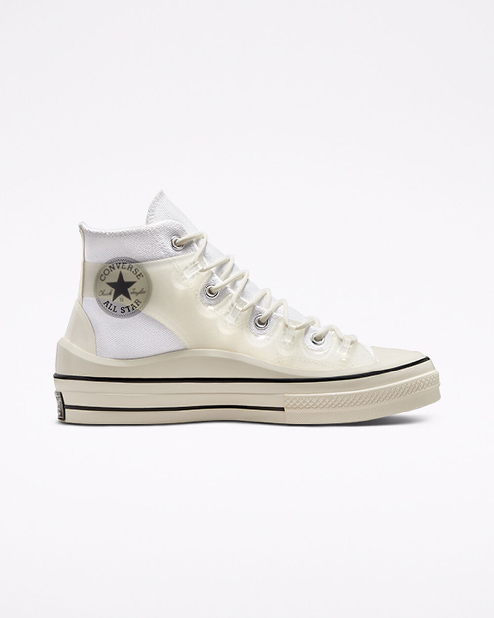 Zapatillas Converse Chuck 70 Hombre Blancas Negras | Argentina-415097