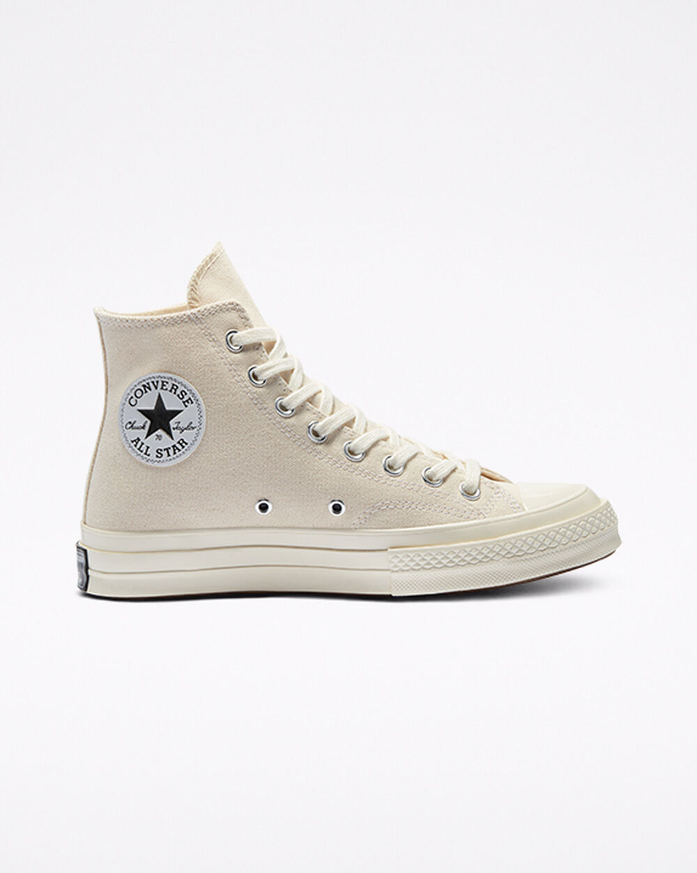 Zapatillas Converse Chuck 70 Mujer Beige Negras | Argentina-481527