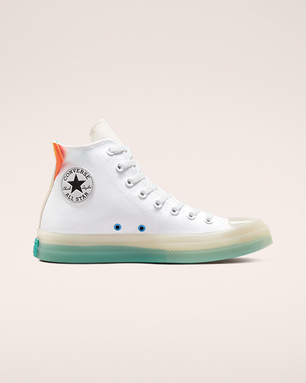 Zapatillas Converse Chuck Taylor All Star CX Mujer Blancas Azul Marino | Argentina-428377