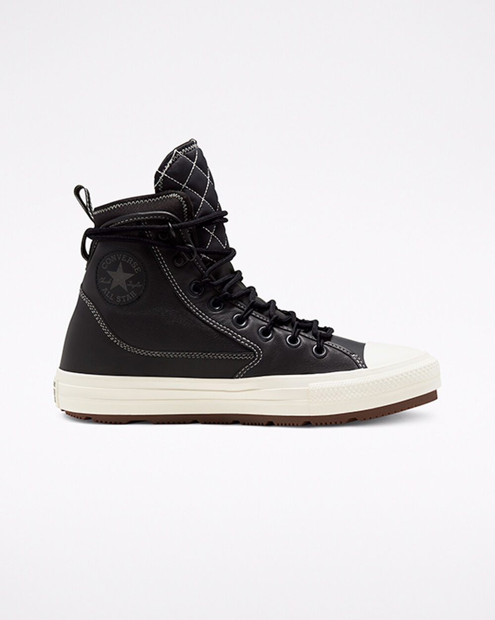 Botas Montaña Converse Chuck Taylor All Star Hombre Negras Blancas | Argentina-50347