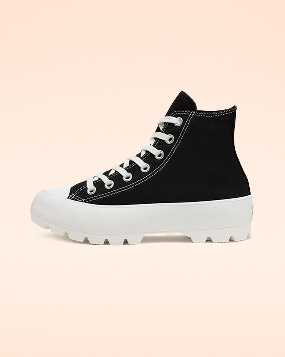 Botas de Invierno Converse Chuck Taylor All Star Lugged Mujer Negras Blancas Negras | Argentina-047167