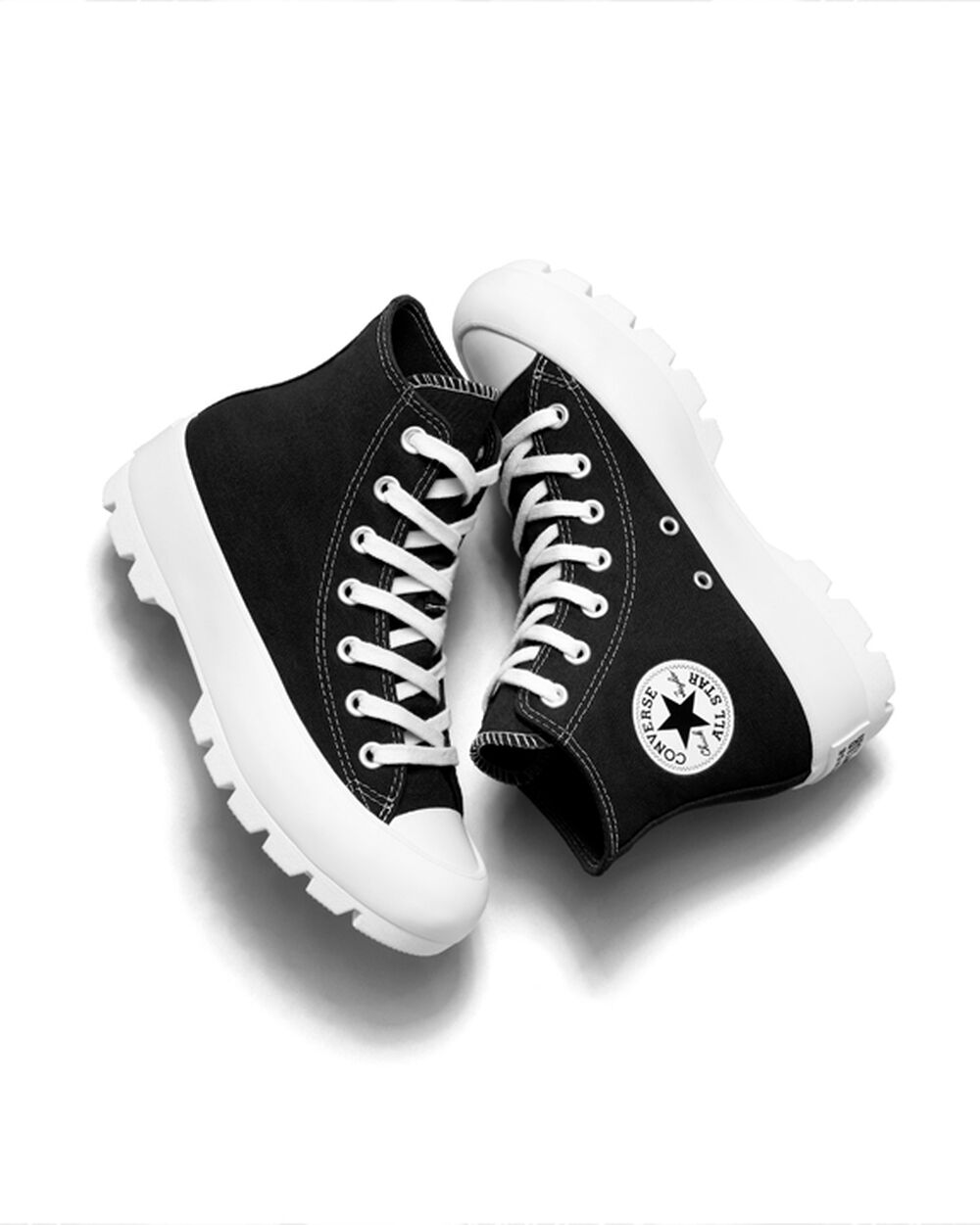 Botas de Invierno Converse Chuck Taylor All Star Lugged Mujer Negras Blancas Negras | Argentina-047167