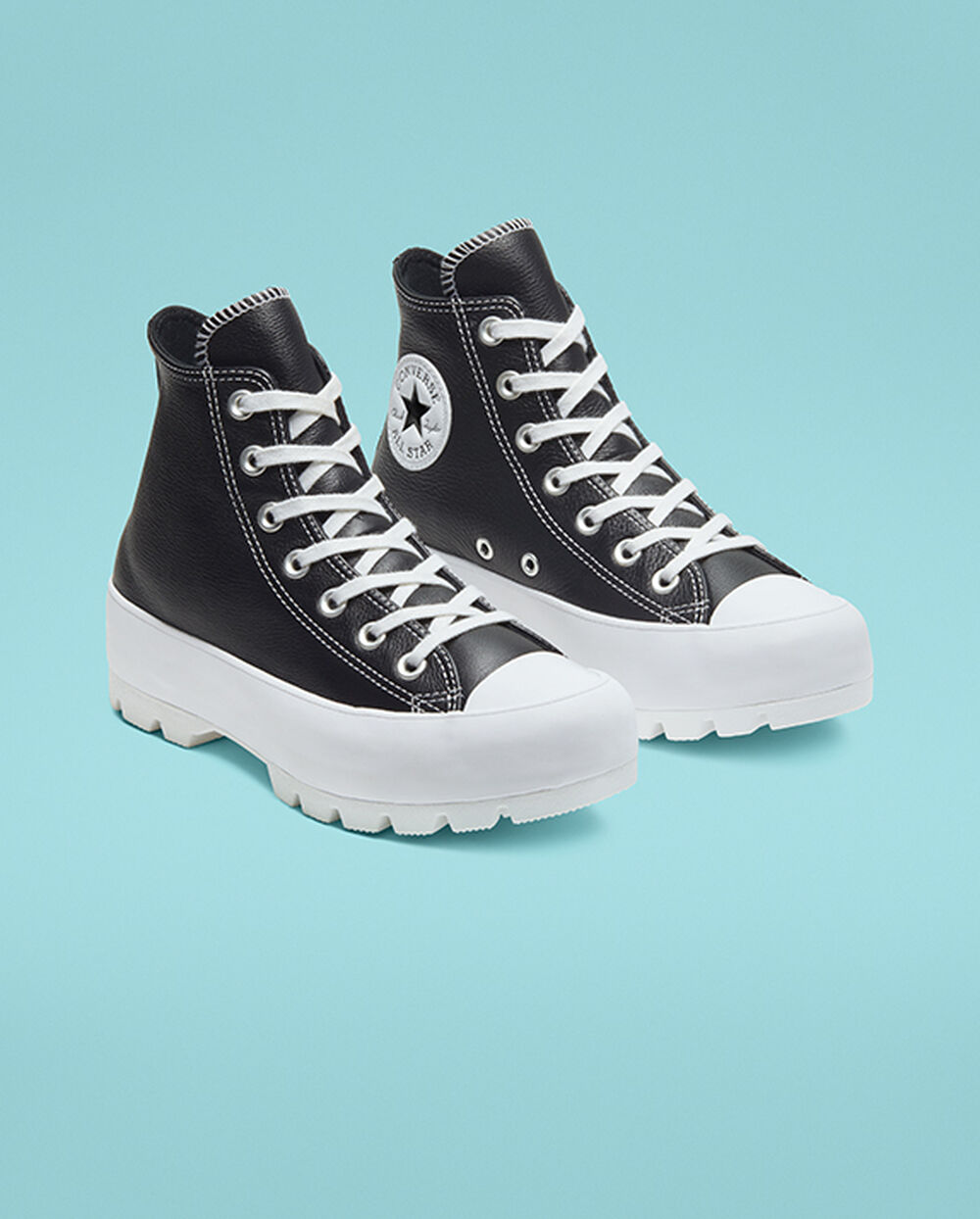 Botas de Invierno Converse Chuck Taylor All Star Mujer Negras Blancas | Argentina-107457