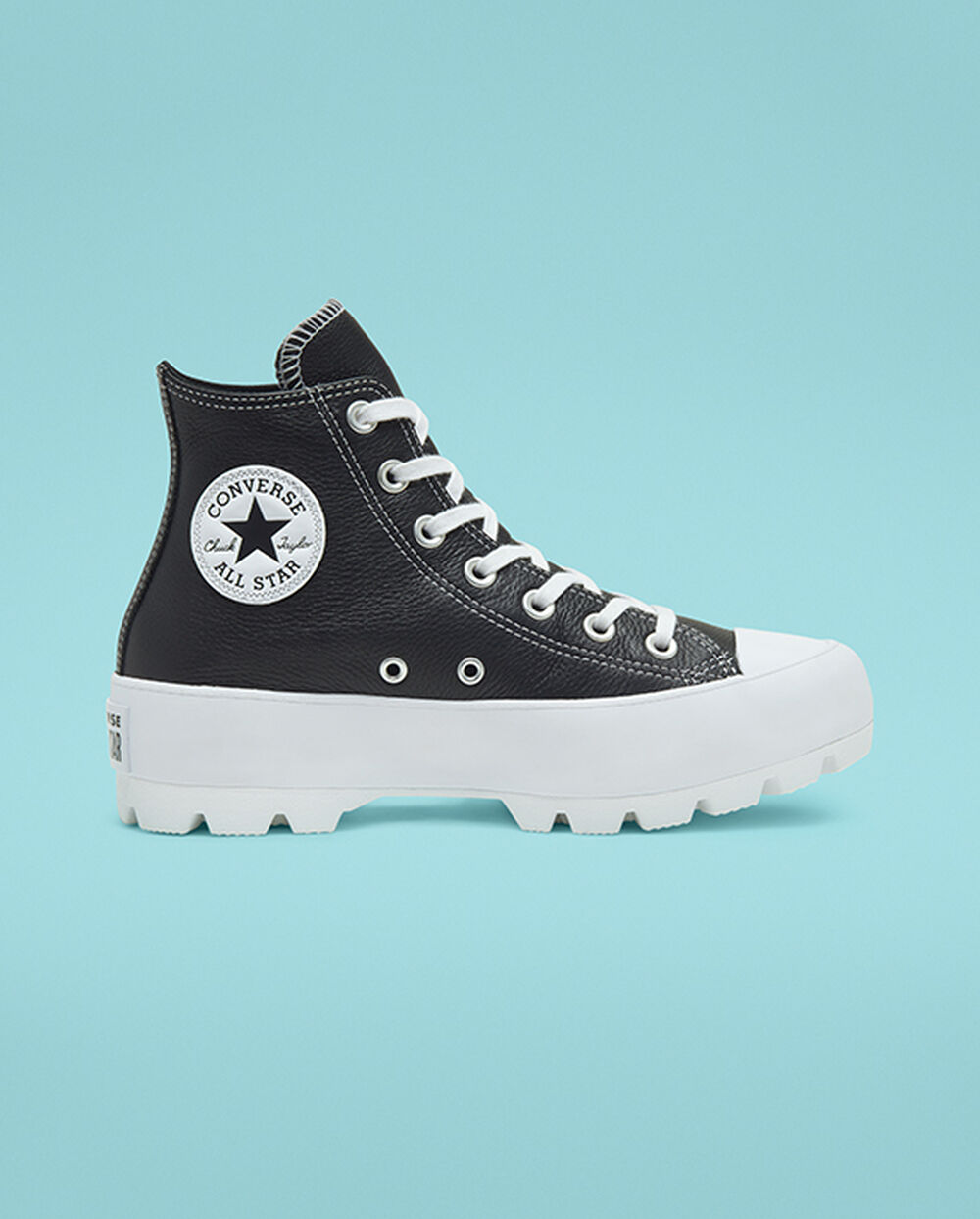 Botas de Invierno Converse Chuck Taylor All Star Mujer Negras Blancas | Argentina-107457