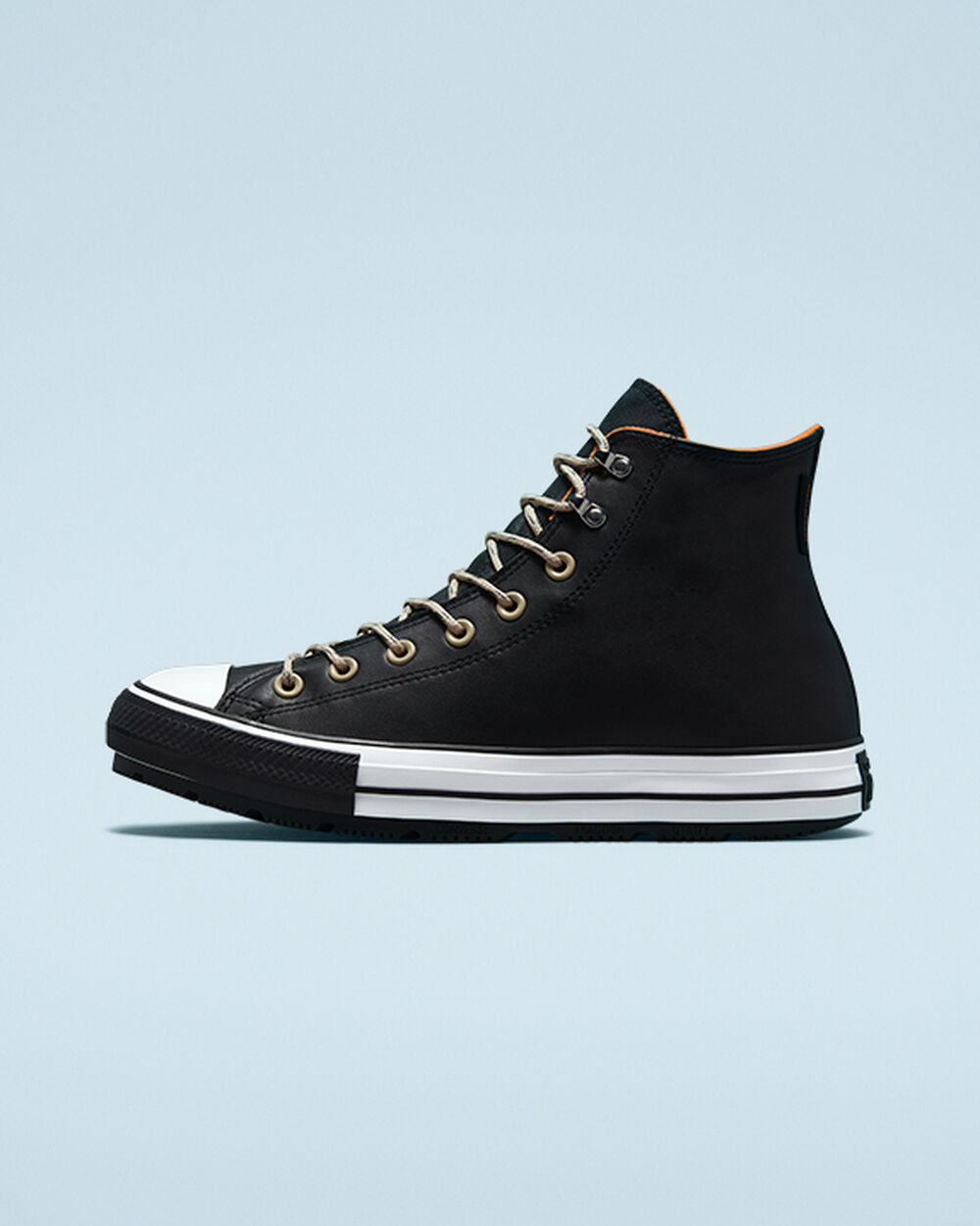 Botas de Invierno Converse Chuck Taylor All Star Mujer Negras Blancas Negras | Argentina-13047