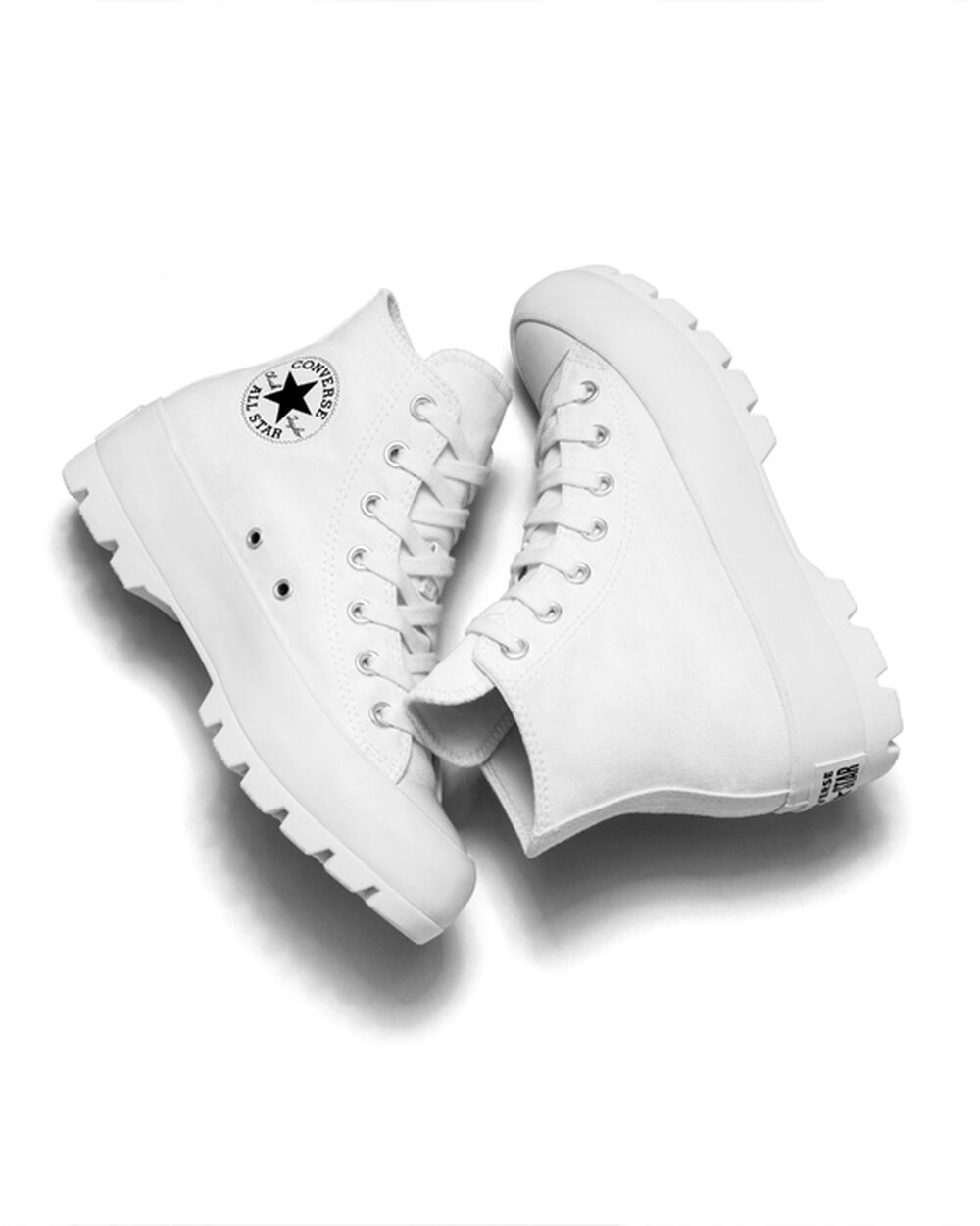 Botas de Invierno Converse Chuck Taylor All Star Lugged Mujer Blancas Negras Blancas | Argentina-634717