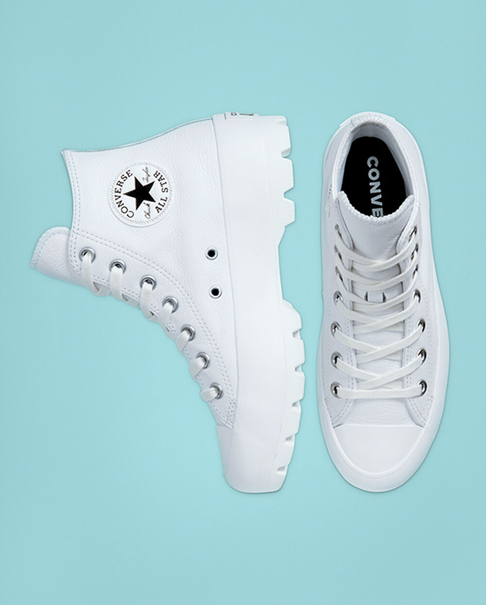 Botas de Invierno Converse Chuck Taylor All Star Mujer Blancas Negras Blancas | Argentina-691857