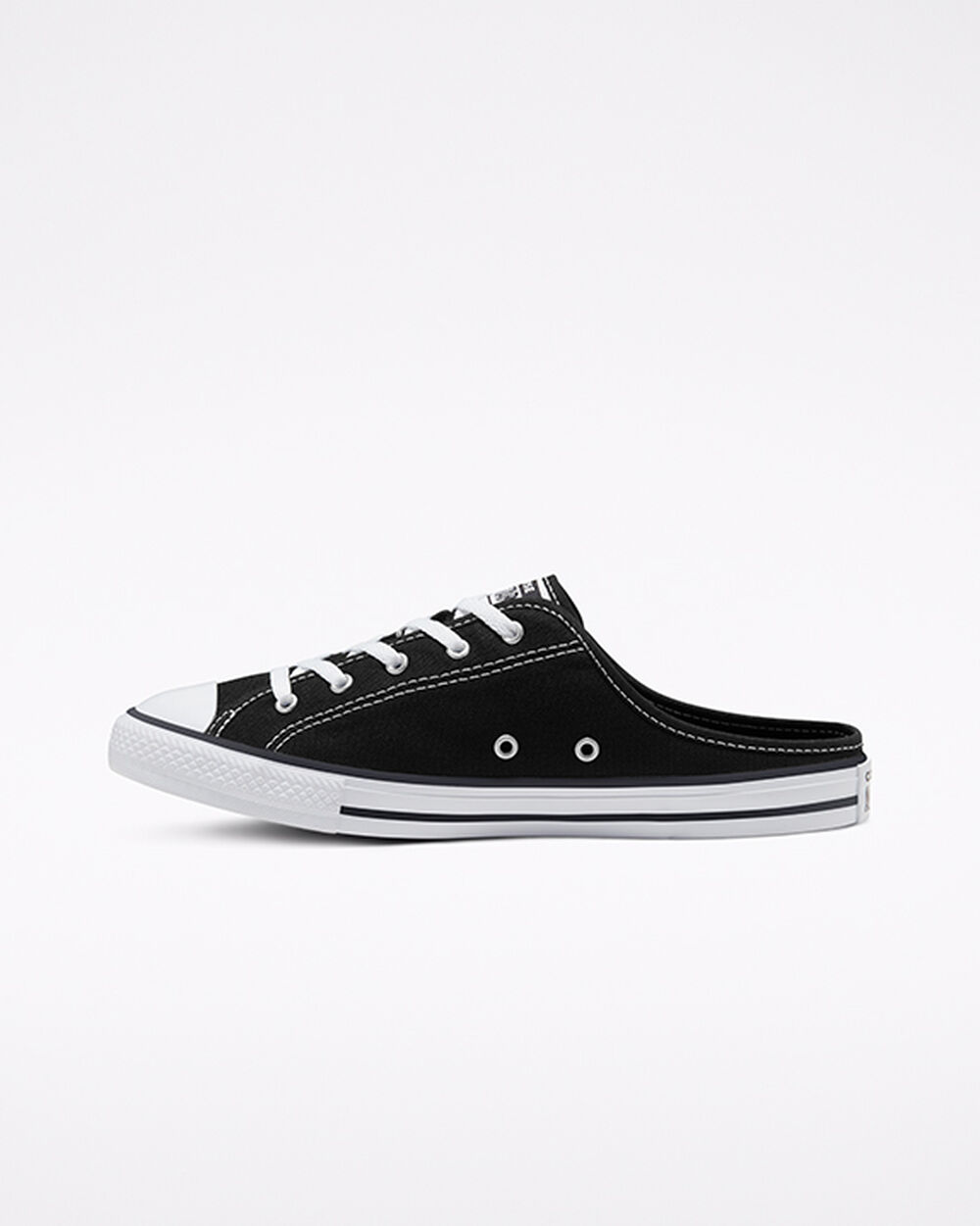 Slip On Converse Chuck Taylor All Star Mujer Negras Blancas | Argentina-31677