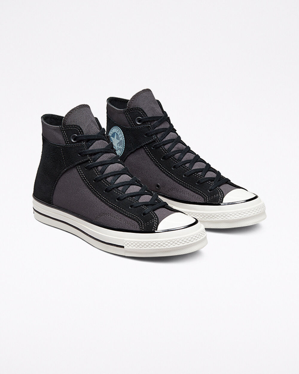 Zapatillas Converse Chuck 70 Hombre Negras Blancas | Argentina-17067