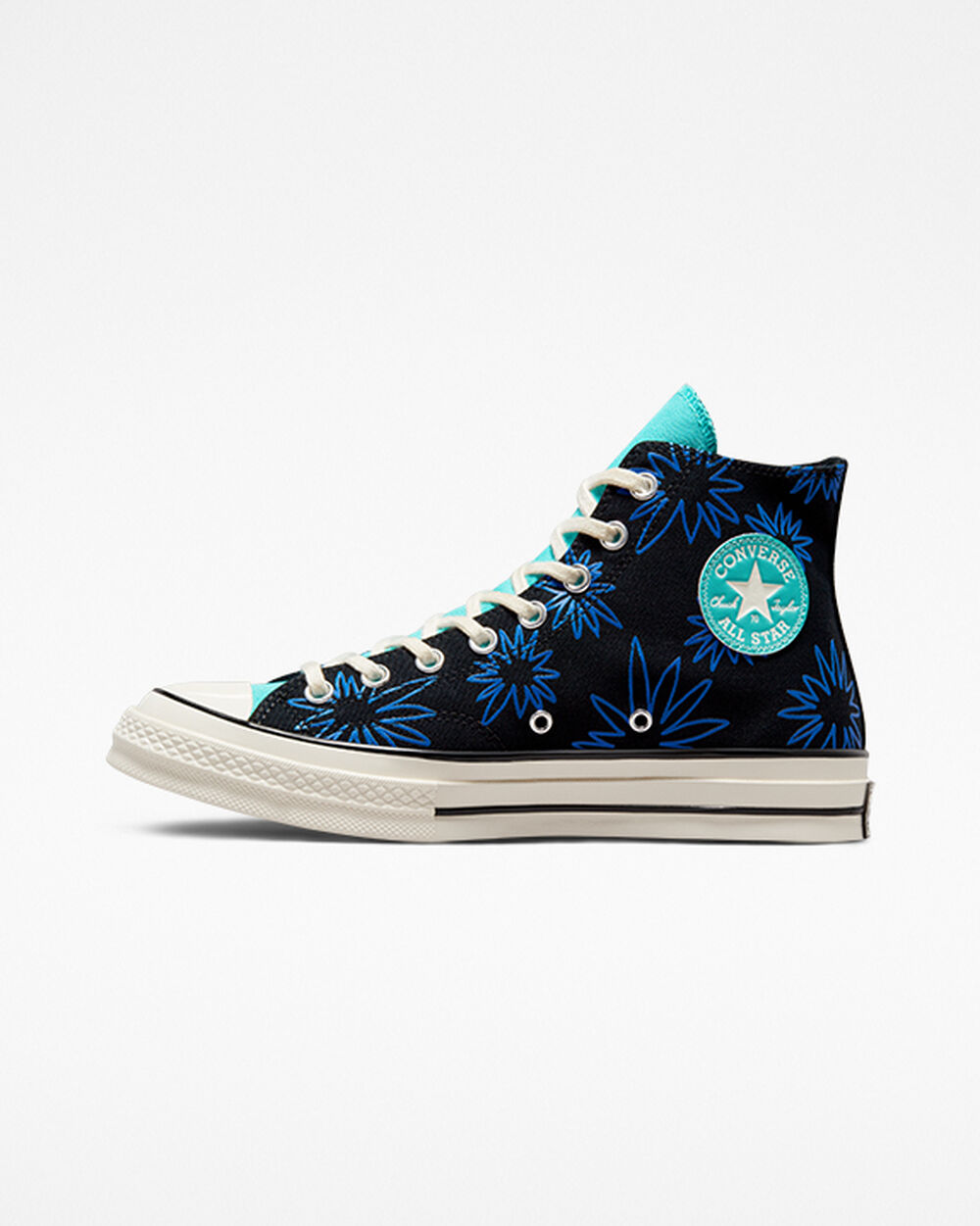 Zapatillas Converse Chuck 70 Hombre Negras Azules Turquesa Azul Real | Argentina-71037