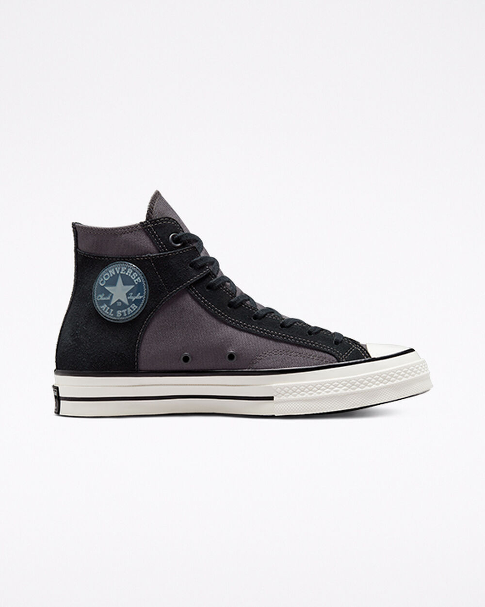 Zapatillas Converse Chuck 70 Mujer Negras Blancas | Argentina-629157