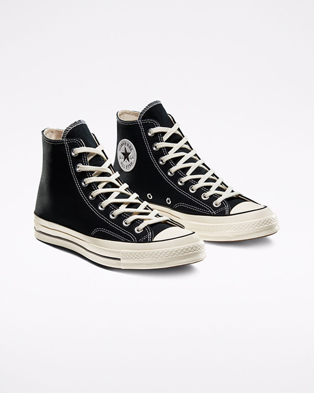 Zapatillas Converse Chuck 70 Mujer Negras Blancas | Argentina-935247