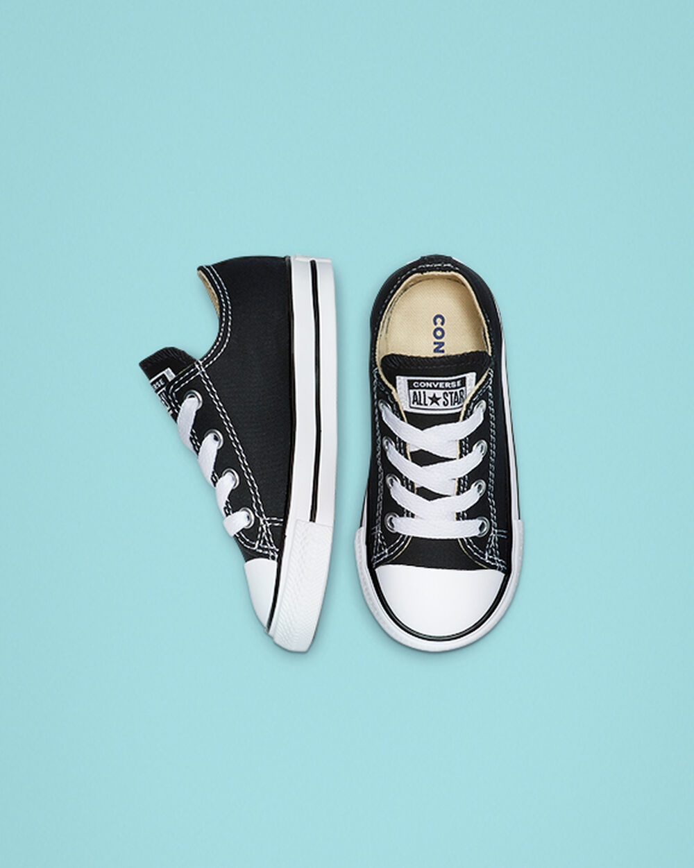 Zapatillas Converse Chuck Taylor All Star Niña Negras | Argentina-018277