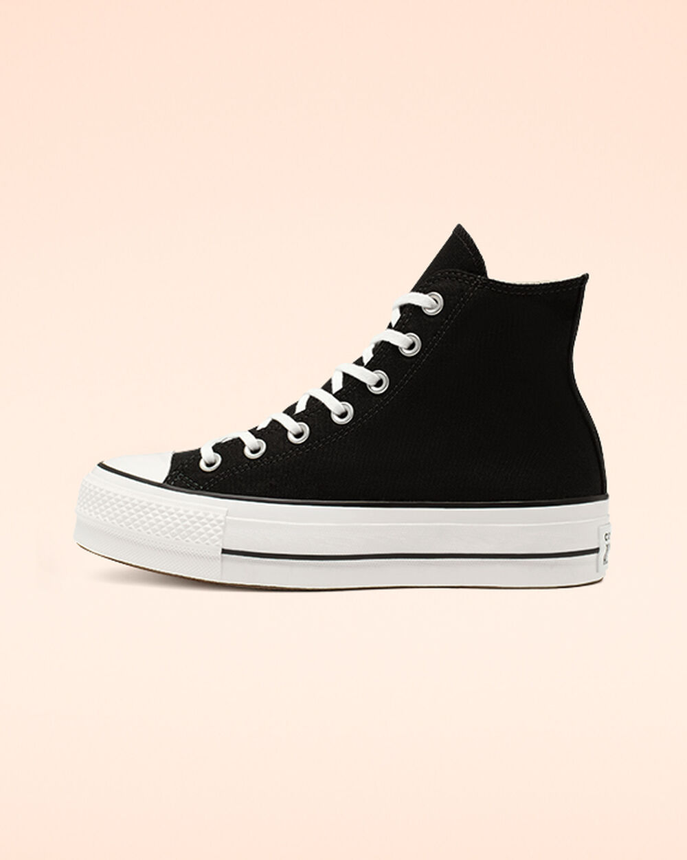 Zapatillas Converse Chuck Taylor All Star Mujer Negras Blancas | Argentina-213497