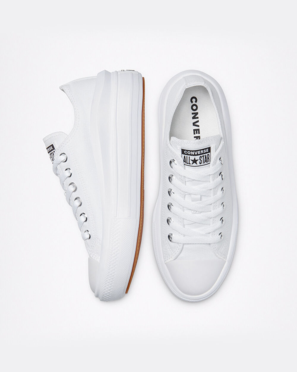 Zapatillas Converse Chuck Taylor All Star Move Mujer Blancas Blancas | Argentina-279067