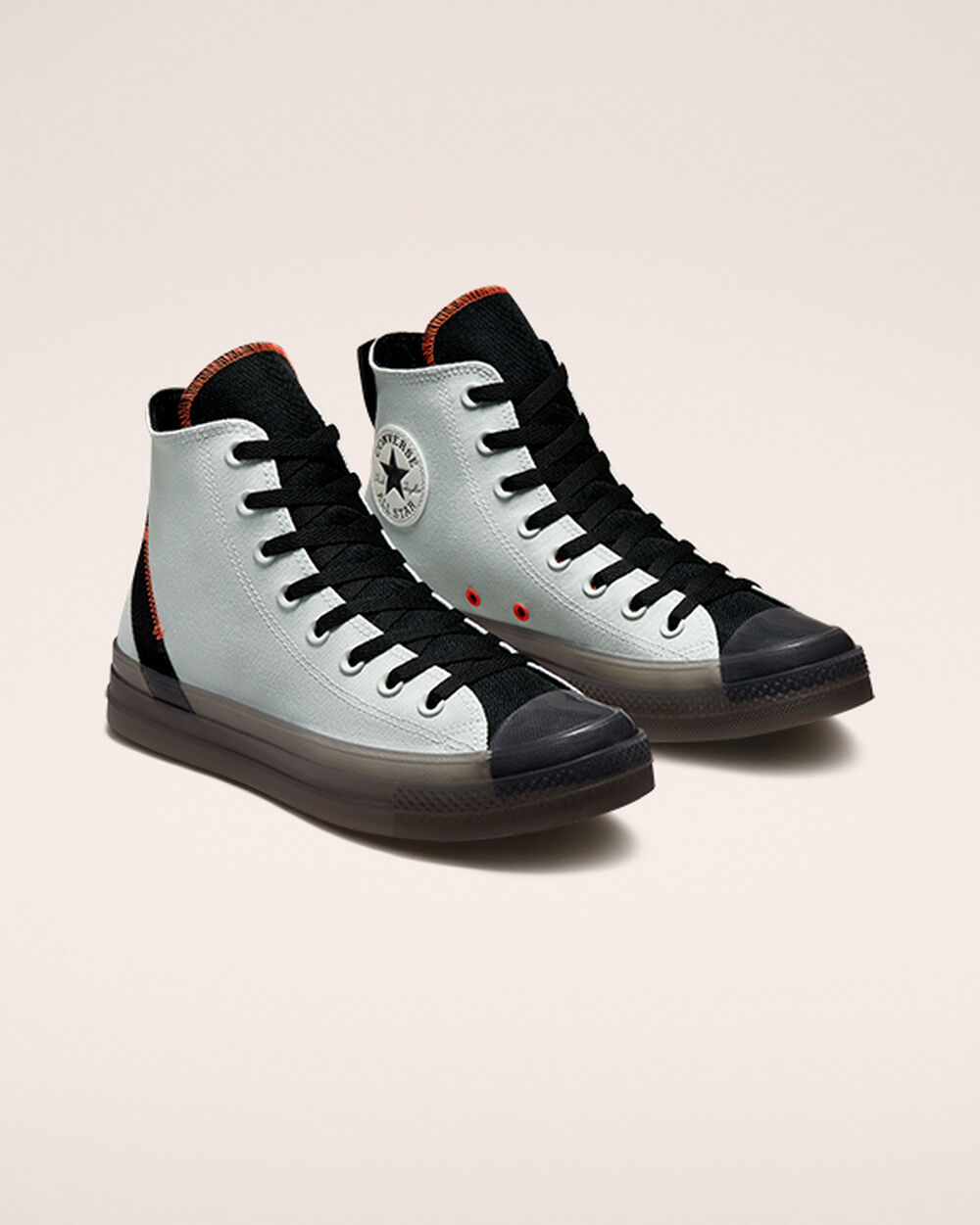 Zapatillas Converse Chuck Taylor All Star CX Mujer Plateadas Claro Negras Mango | Argentina-351647