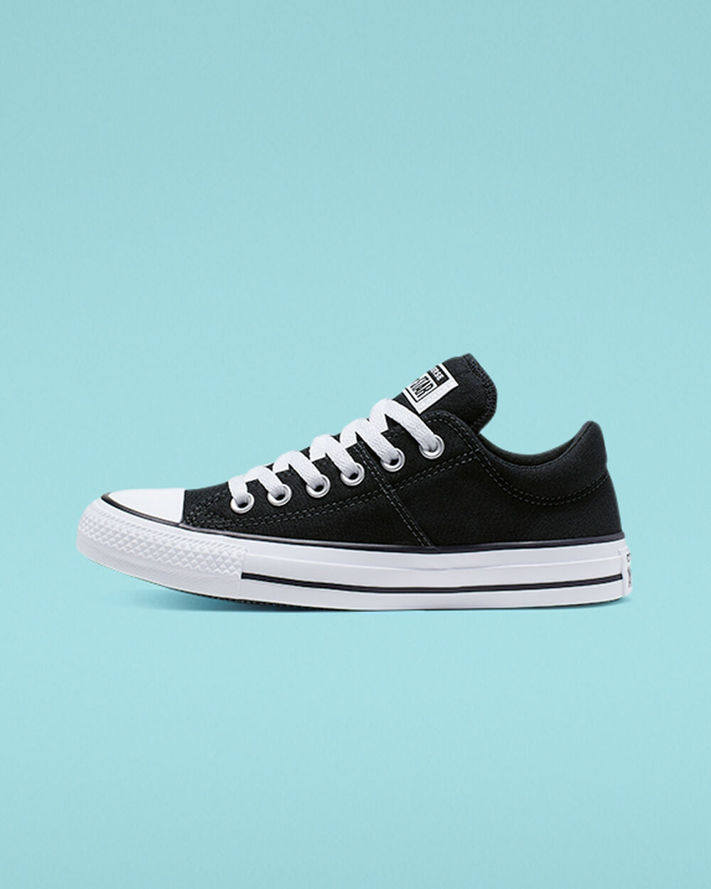 Zapatillas Converse Chuck Taylor All Star Madison Mujer Negras Blancas Negras | Argentina-381907