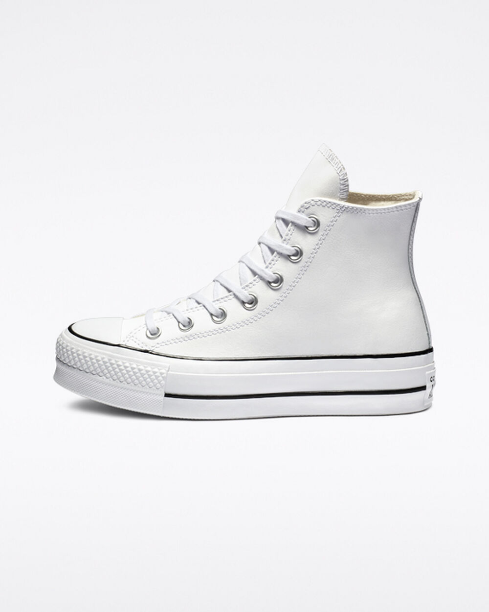 Zapatillas Converse Chuck Taylor All Star Mujer Blancas Negras Blancas | Argentina-51497