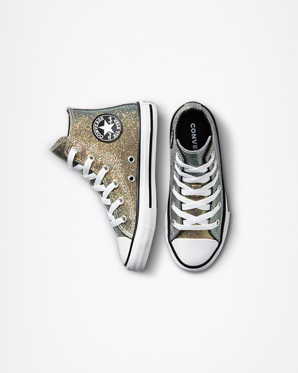 Zapatillas Converse Chuck Taylor All Star Niña Doradas Negras Blancas | Argentina-615237