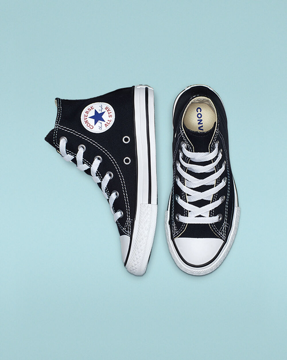 Zapatillas Converse Chuck Taylor All Star Niña Negras | Argentina-630547