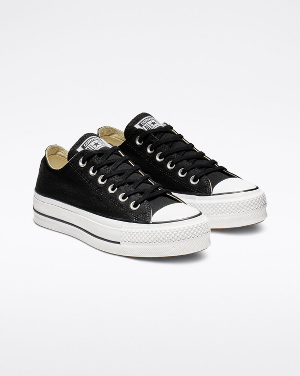 Zapatillas Converse Chuck Taylor All Star Mujer Negras Blancas | Argentina-684277