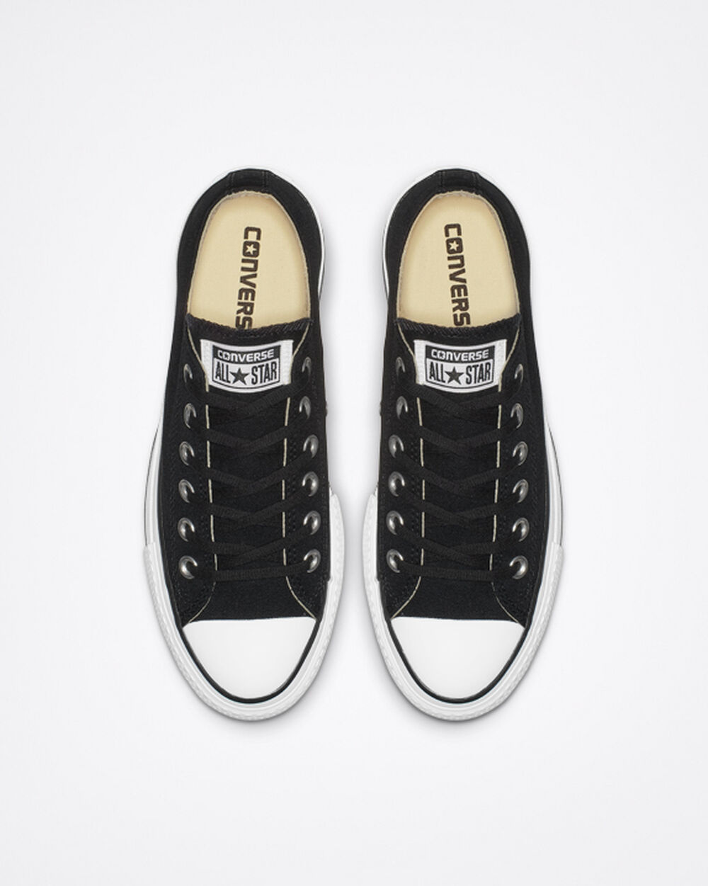 Zapatillas Converse Chuck Taylor All Star Mujer Negras Blancas | Argentina-684277