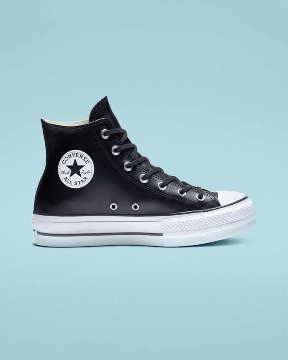 Zapatillas Converse Chuck Taylor All Star Mujer Negras Blancas | Argentina-706157