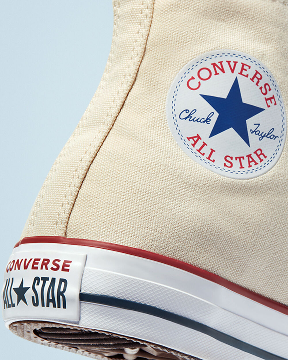 Zapatillas Converse Chuck Taylor All Star Mujer Beige Blancas | Argentina-834257