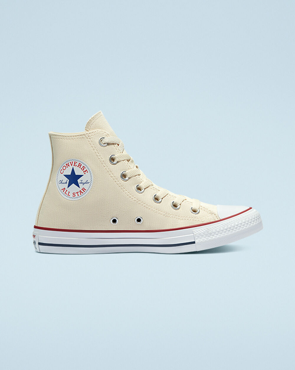 Zapatillas Converse Chuck Taylor All Star Mujer Beige Blancas | Argentina-834257