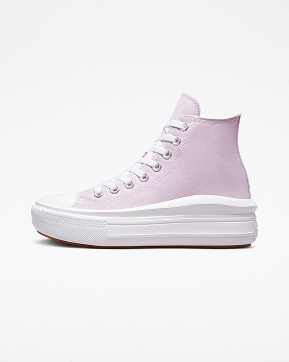 Zapatillas Converse Chuck Taylor All Star Move Mujer Moradas Claro Blancas | Argentina-854607