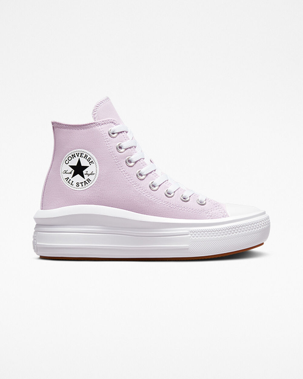 Zapatillas Converse Chuck Taylor All Star Move Mujer Moradas Claro Blancas | Argentina-854607