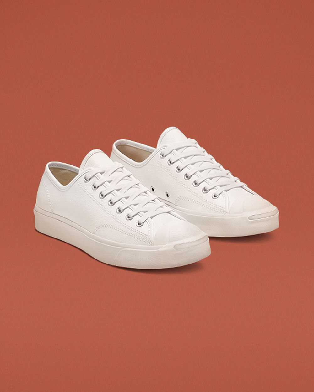 Zapatillas Converse Jack Purcell Hombre Blancas Blancas | Argentina-039127