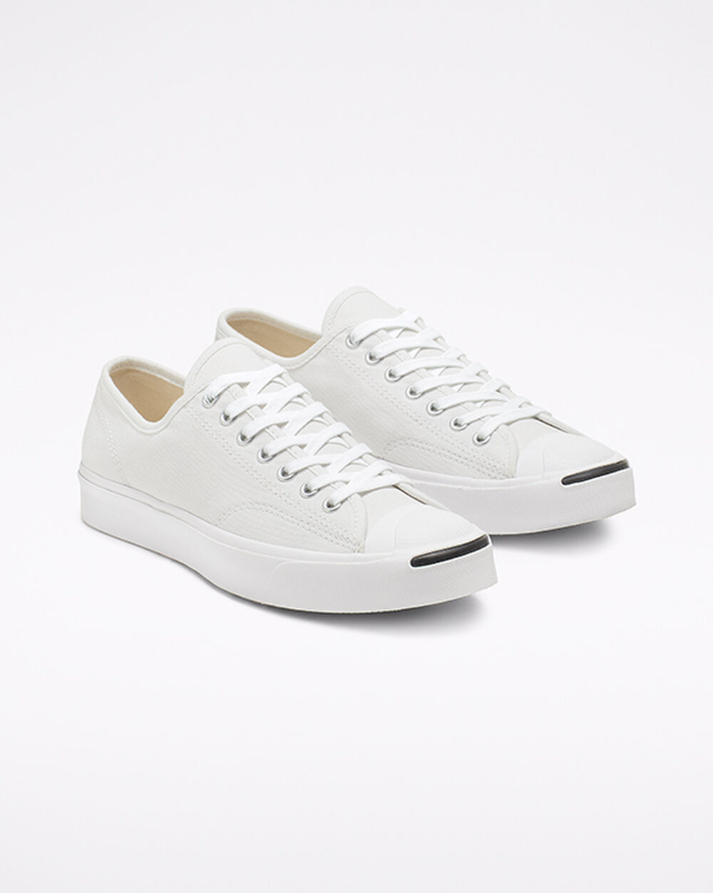 Zapatillas Converse Jack Purcell Mujer Blancas Negras | Argentina-835947